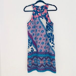 Funky Monteau Mixed Pattern Dresss
